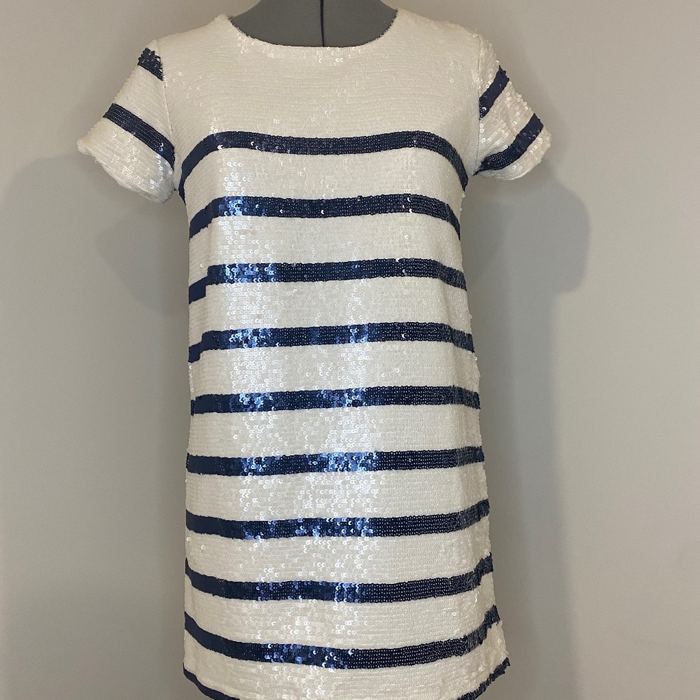 Zara Sequined Mini Dress